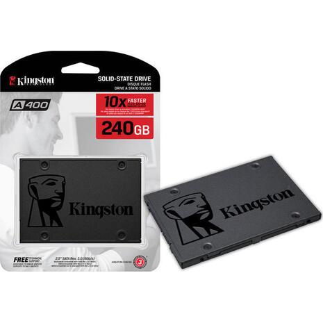 Εσωτερικός σκληρός δίσκος Κingstone SSD A400 2.5" 240GB Sata 3 SA400S37/240G